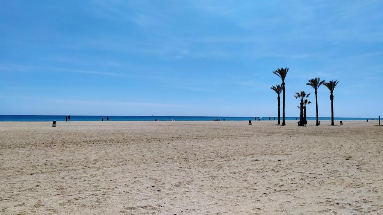 Coqueto Apartamento Con Terraza En La Playa Рокетас-де-Мар Екстер'єр фото